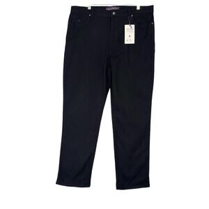 Gloria Vanderbilt Amanda Slimming Jeans Black Women’s Plus Size 18 Pants